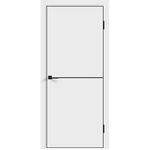 Flat H1, кромка ПВХ черная с 4х сторон, молдинг пластик черный, Velldoris